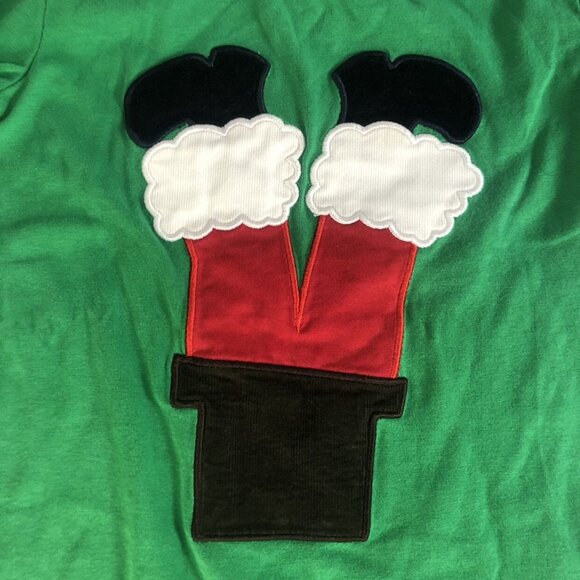 Green Santa 6M Romper Natalie Grant - Picture 3 of 6